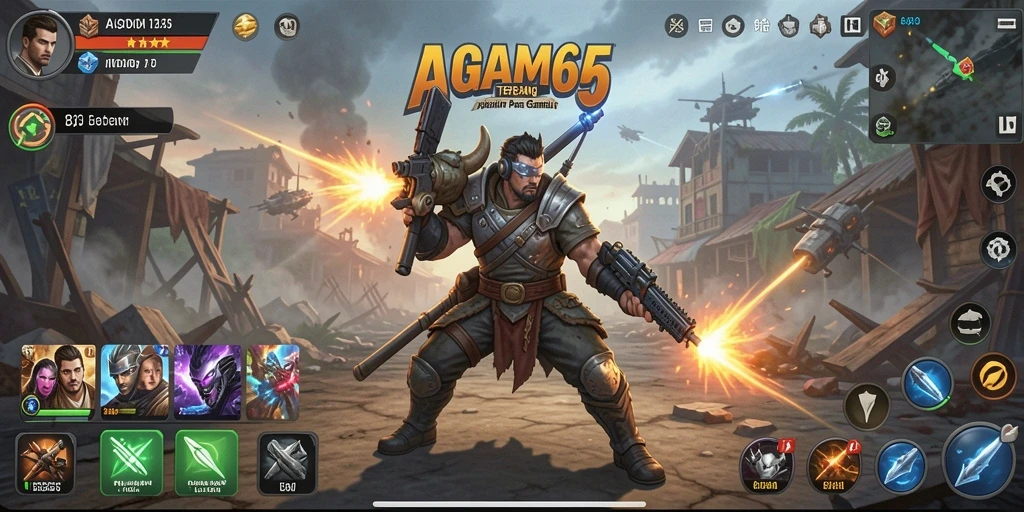 Tampilan gameplay AGAM66 yang menyenangkan dengan strategi mendalam.