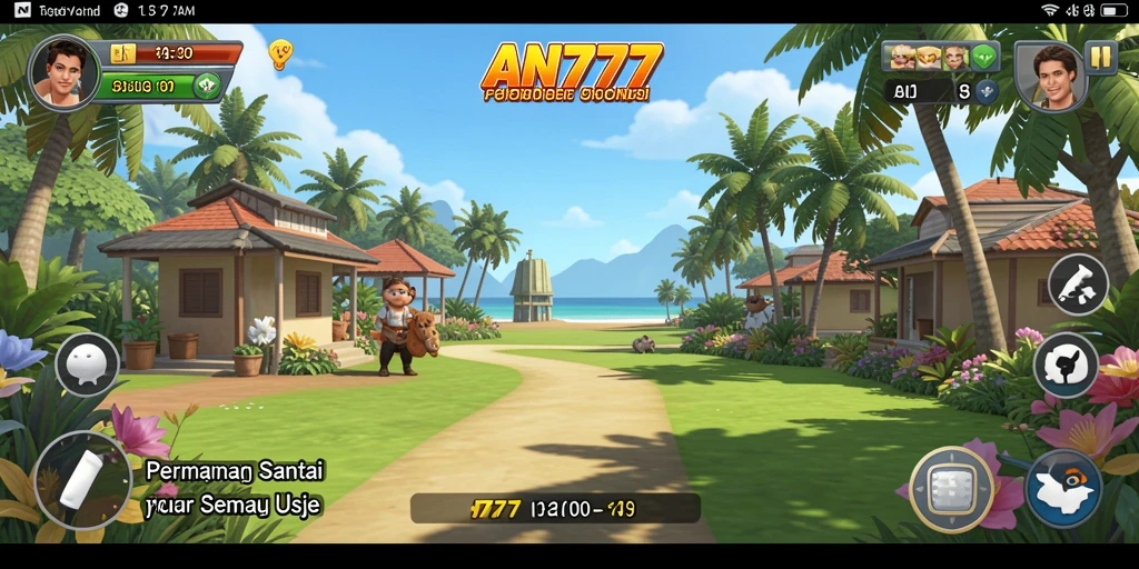 Tampilan menarik dari gameplay AN777 yang seru dan mengasyikkan.