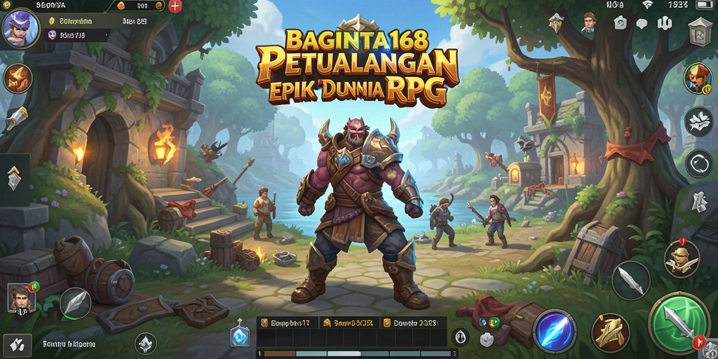 Tangkapan layar gameplay BAGINTA168 yang penuh aksi dan petualangan.