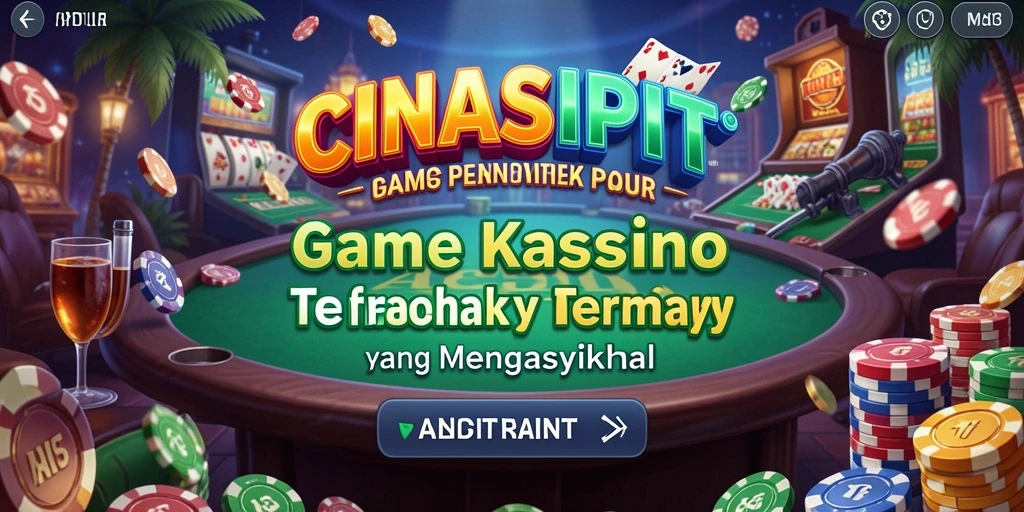 Tampilan gameplay menarik dari CINASIPIT yang mengasyikkan.