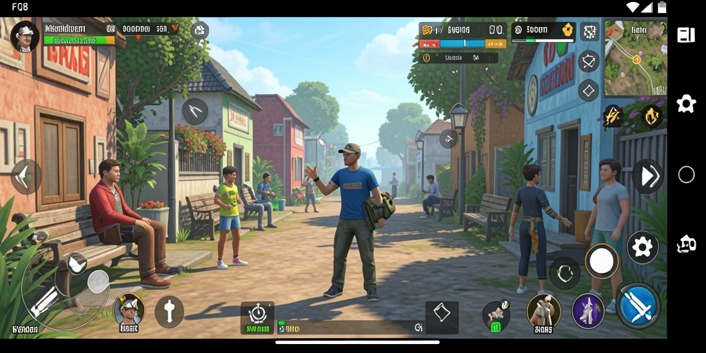 Tampilan gameplay FO8 yang menarik dan interaktif.