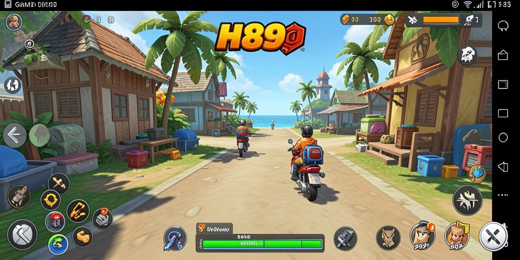 Tangkapan layar gameplay H89 menunjukkan pengalaman santai dan menyenangkan.