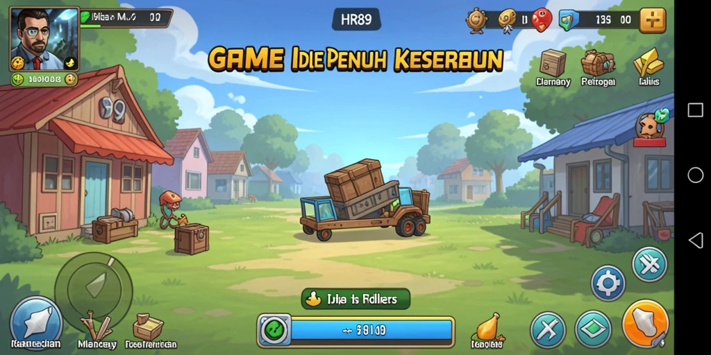 Tampilan screenshot gameplay HR89 yang menarik dan seru.