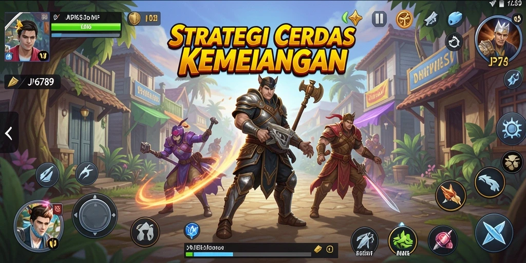 Tampilan gameplay JP6789 dengan aksi strategi yang mendebarkan.
