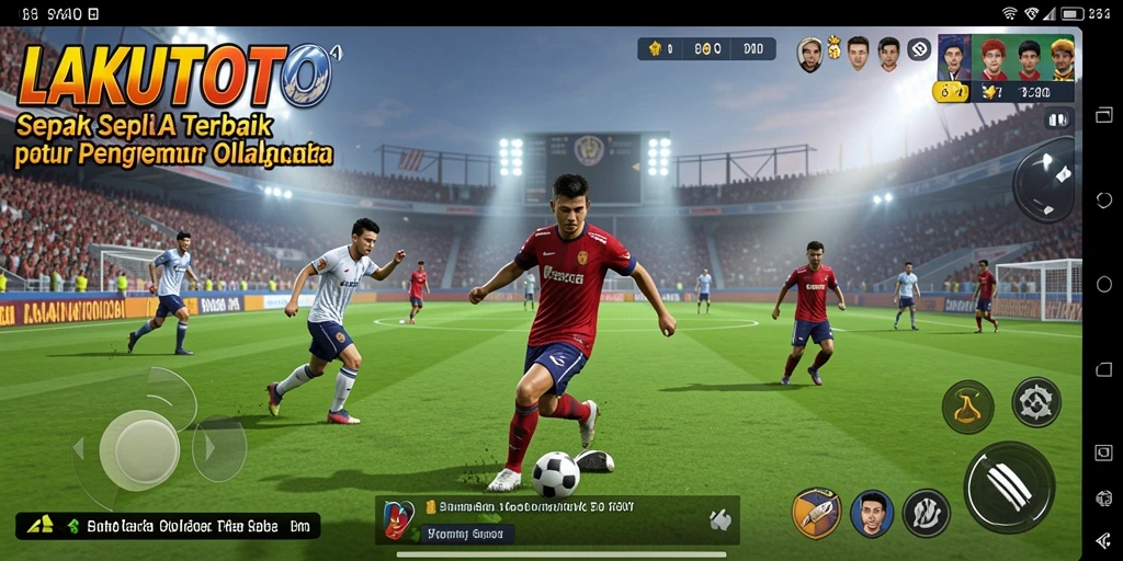 Tampilan penuh aksi gameplay LAKUTOTO yang mendebarkan!