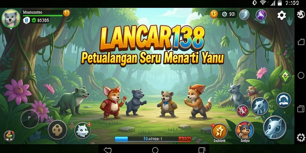 Tangkapan layar menampilkan aksi seru dalam gameplay LANCAR138.