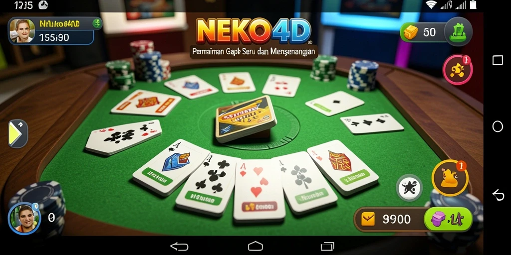 Tampilan gameplay NEKO4D yang seru dan menantang.