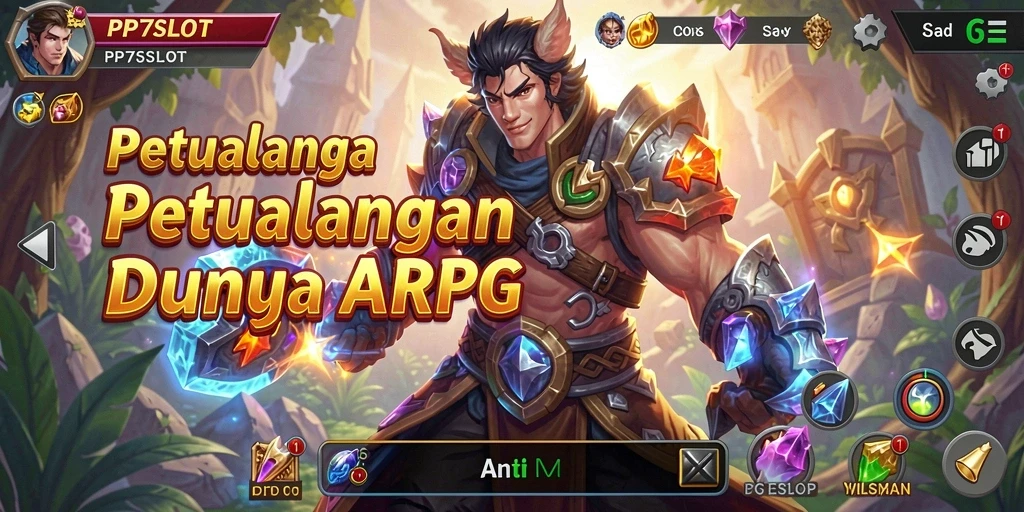 Tampilan gameplay seru dan menegangkan dalam PP7SLOT.