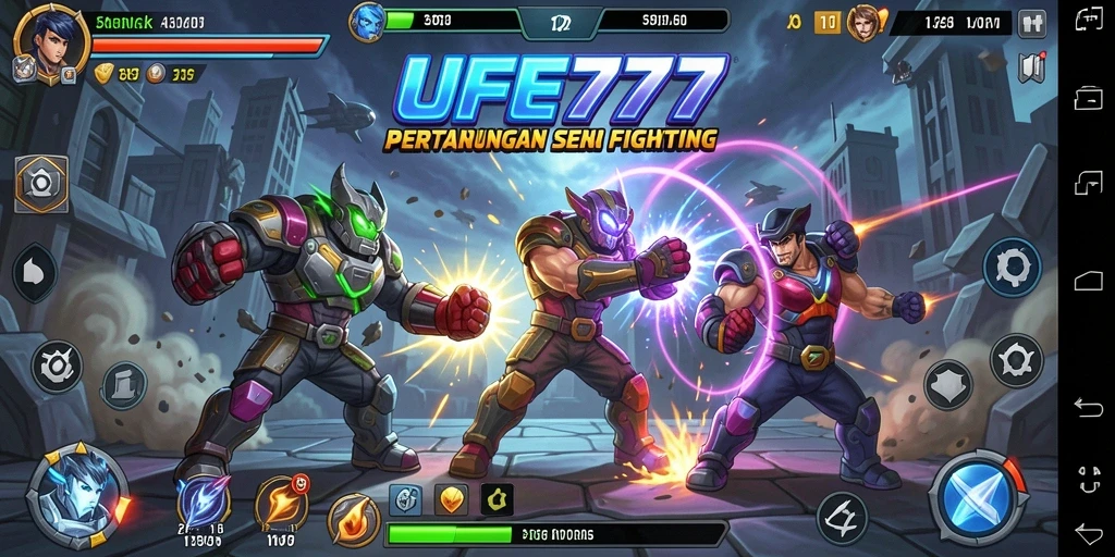 Screenshot gameplay UFO777 yang menampilkan pertarungan menarik dan dinamis.